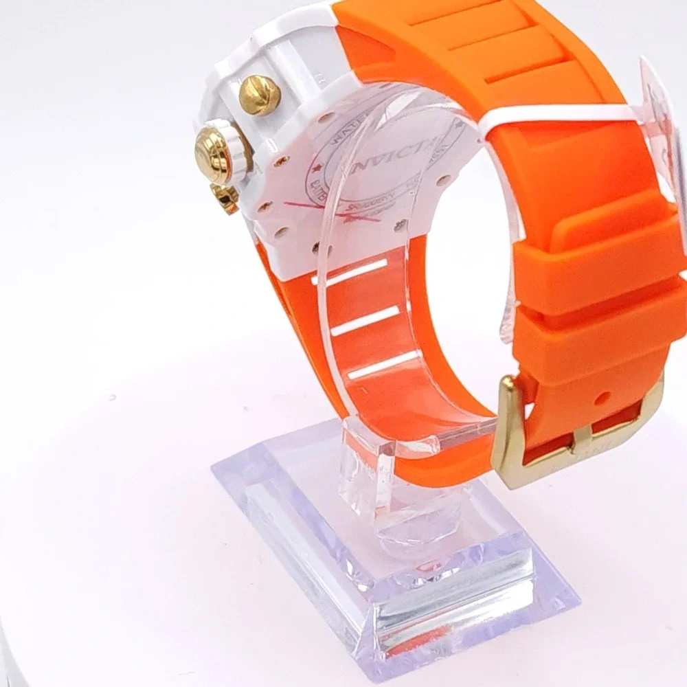 Invicta Vaulthan 69651 Orange Watch New - Picture 8 of 16